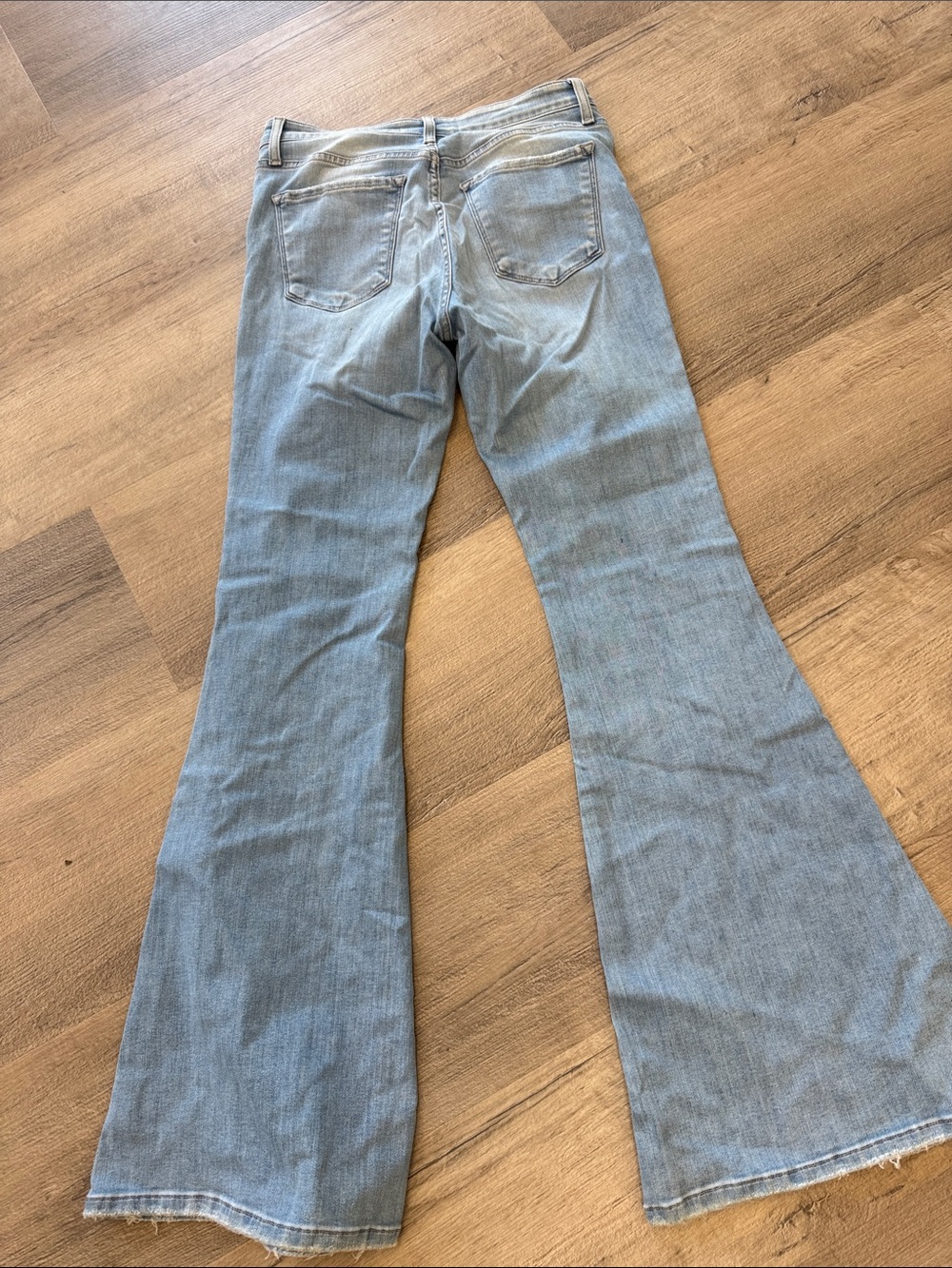 Flying Monkey Light Blue Flare Jeans 33 inch inseam